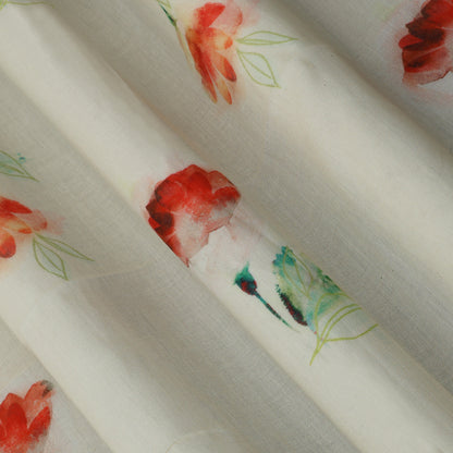 White Color Cotton Dupatta