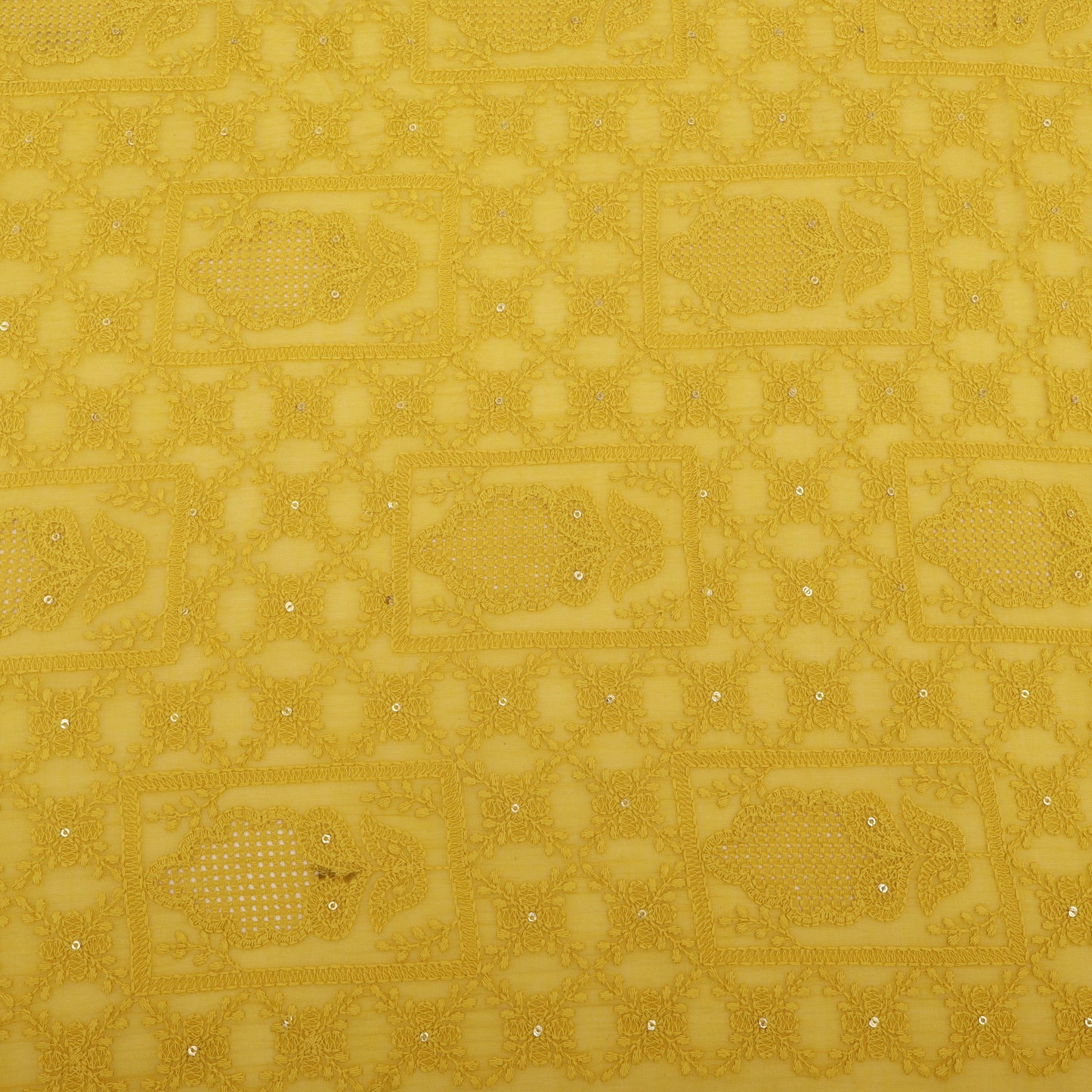 Chanderi Embroidery Fabric