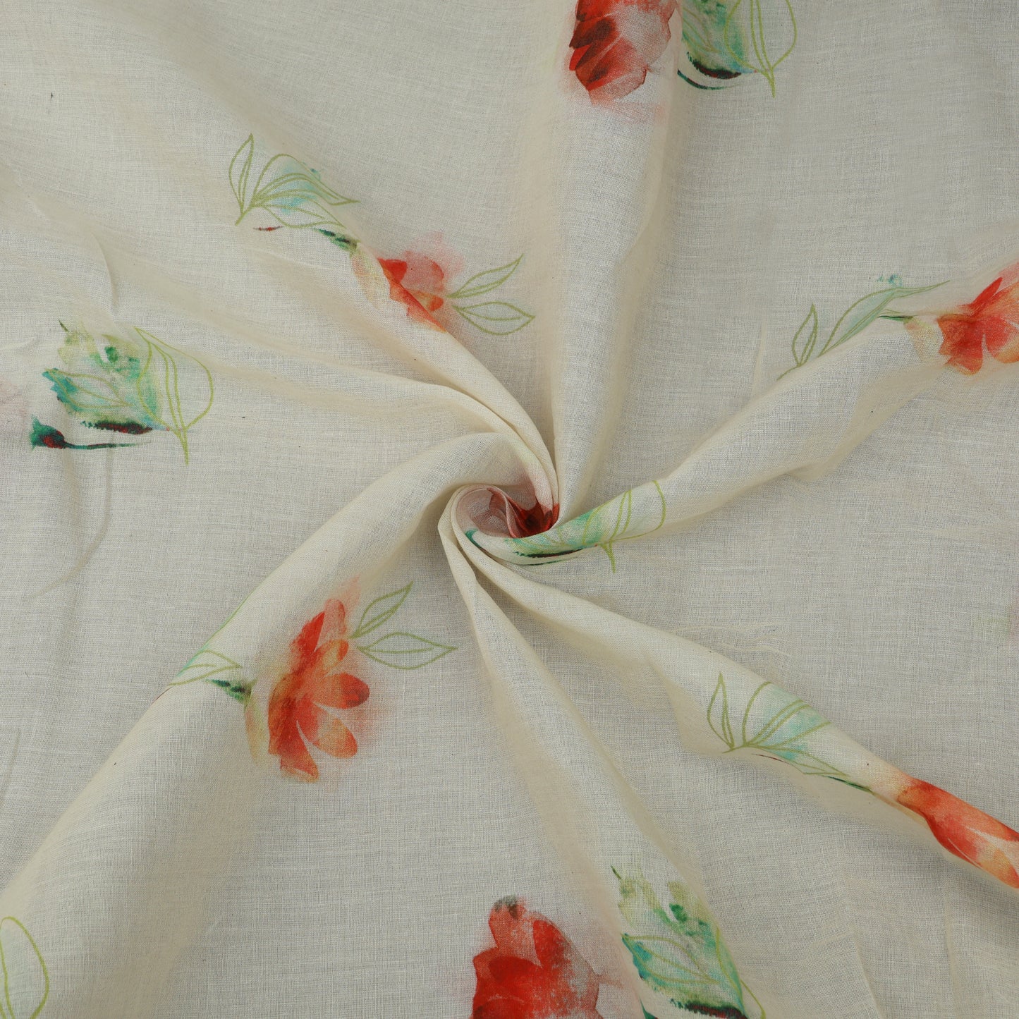 White Color Cotton Dupatta