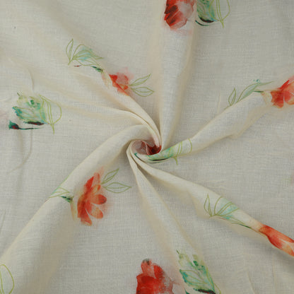 White Color Cotton Dupatta