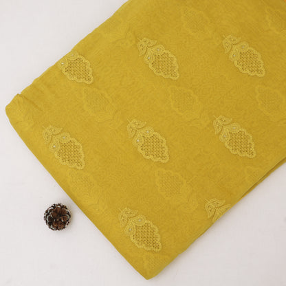 Chanderi Embroidery Fabric