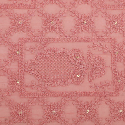 Chanderi Embroidery Fabric