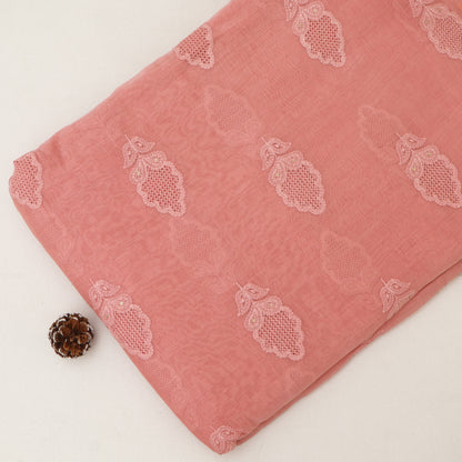 Chanderi Embroidery Fabric