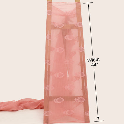 Chanderi Embroidery Fabric