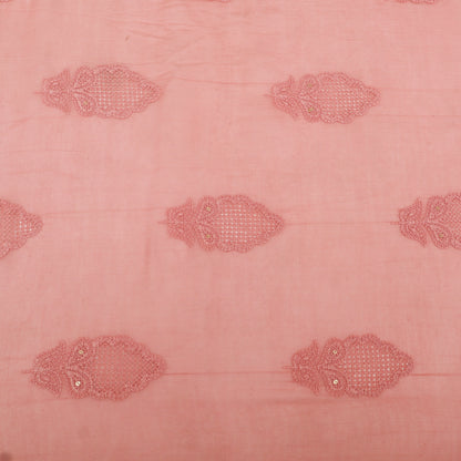 Chanderi Embroidery Fabric