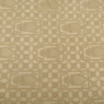 Chanderi Embroidery Fabric