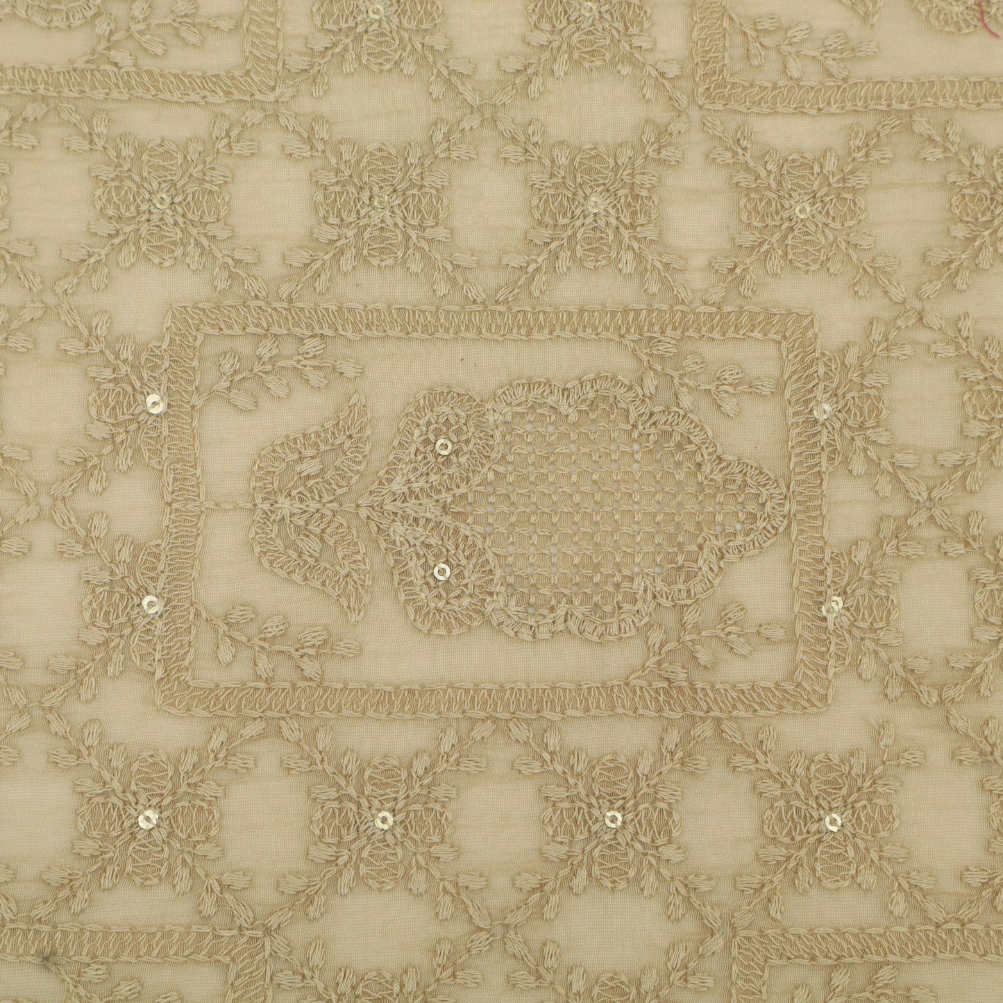 Chanderi Embroidery Fabric