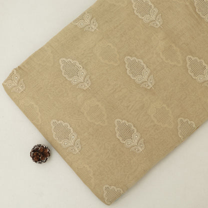 Chanderi Embroidery Fabric