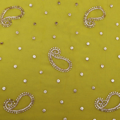 Organza Embroidery Fabric