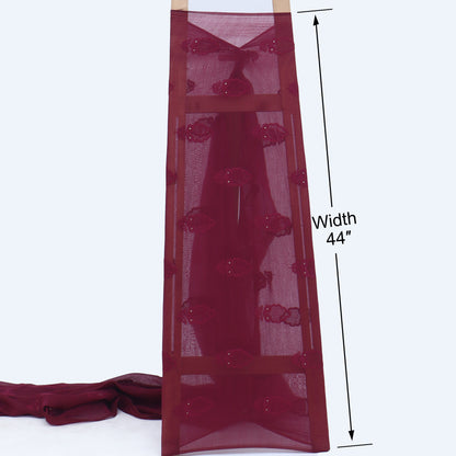 Chanderi Embroidery Fabric
