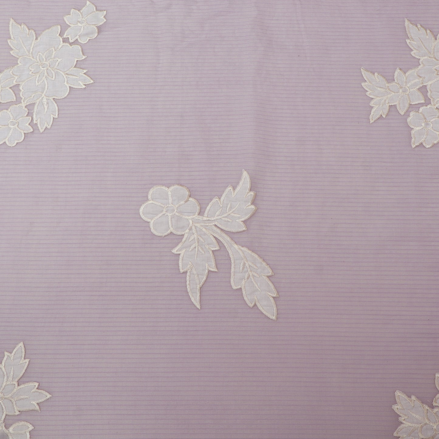 Mul Chanderi Embroidery Fabric