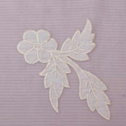 Mul Chanderi Embroidery Fabric