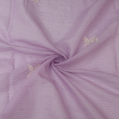 Mul Chanderi Embroidery Fabric