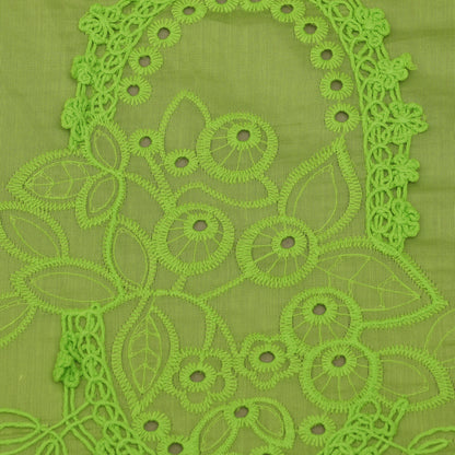 Chanderi Embroidery Fabric