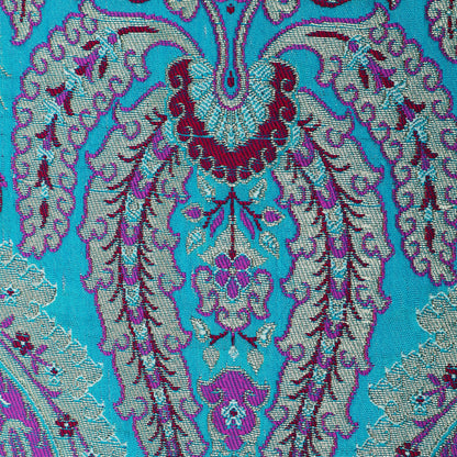 Multi-Color Kimkhab Brocade Fabric