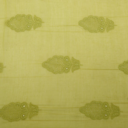 Chanderi Embroidery Fabric