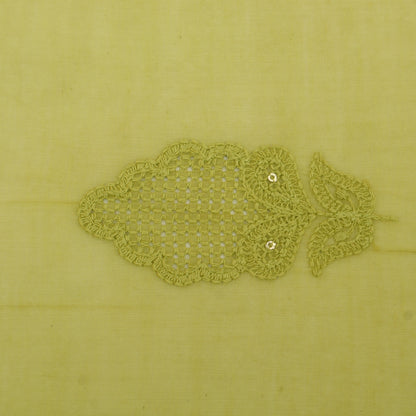 Chanderi Embroidery Fabric