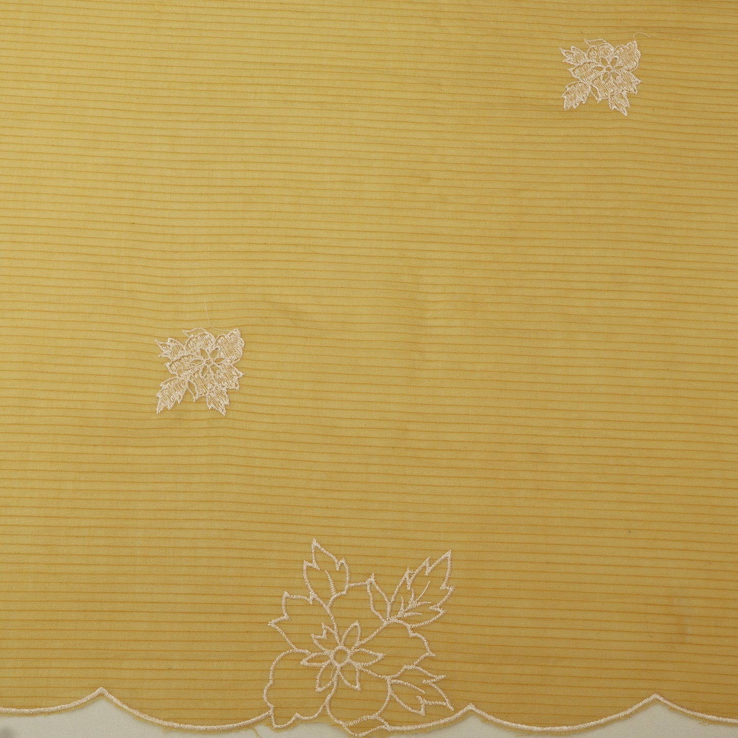 Mul Chanderi Embroidery Fabric