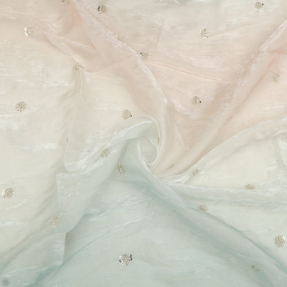 Satin Organza Embroidery Fabric