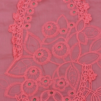 Chanderi Embroidery Fabric