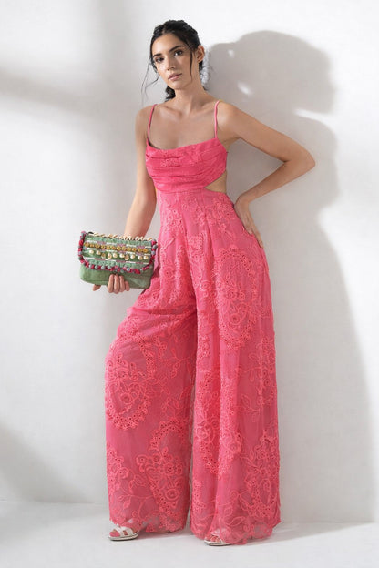 Chanderi Embroidery Fabric