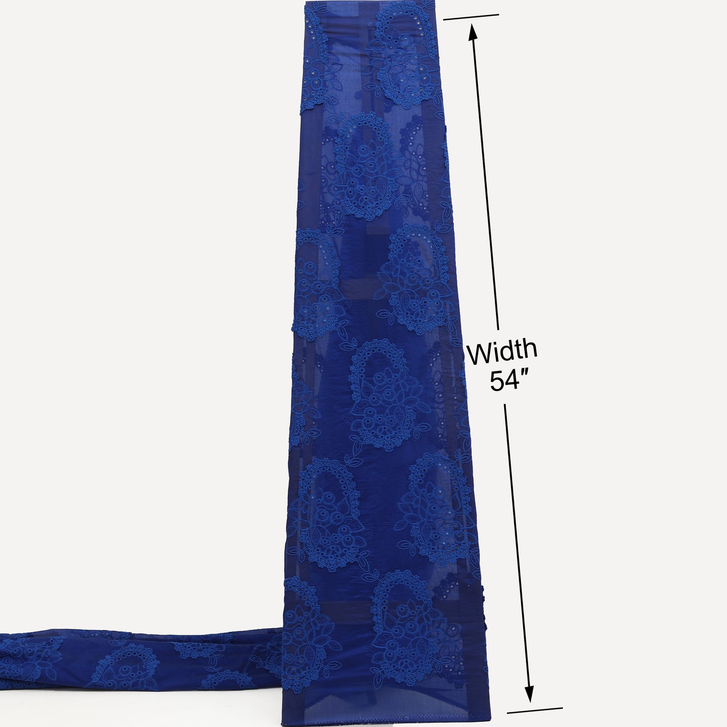 Chanderi Embroidery Fabric