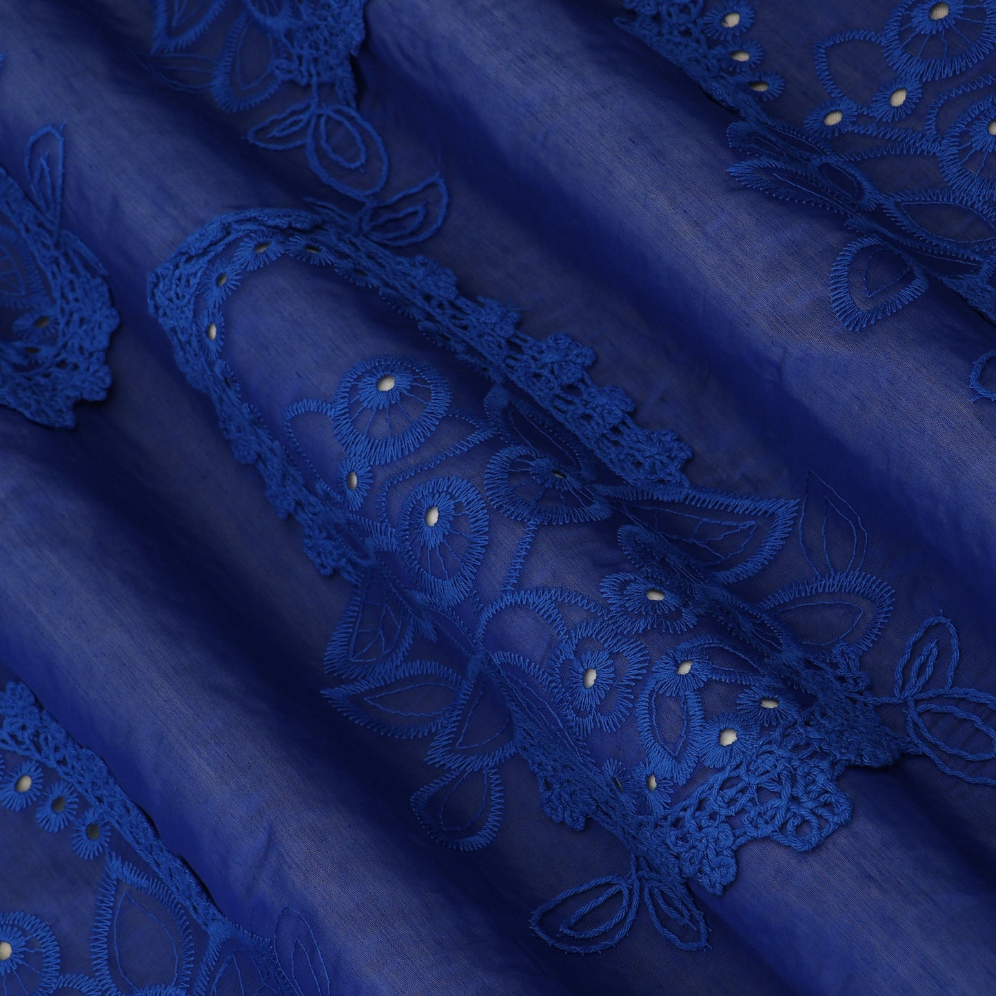 Chanderi Embroidery Fabric