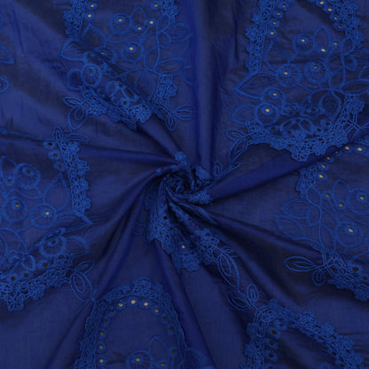 Chanderi Embroidery Fabric