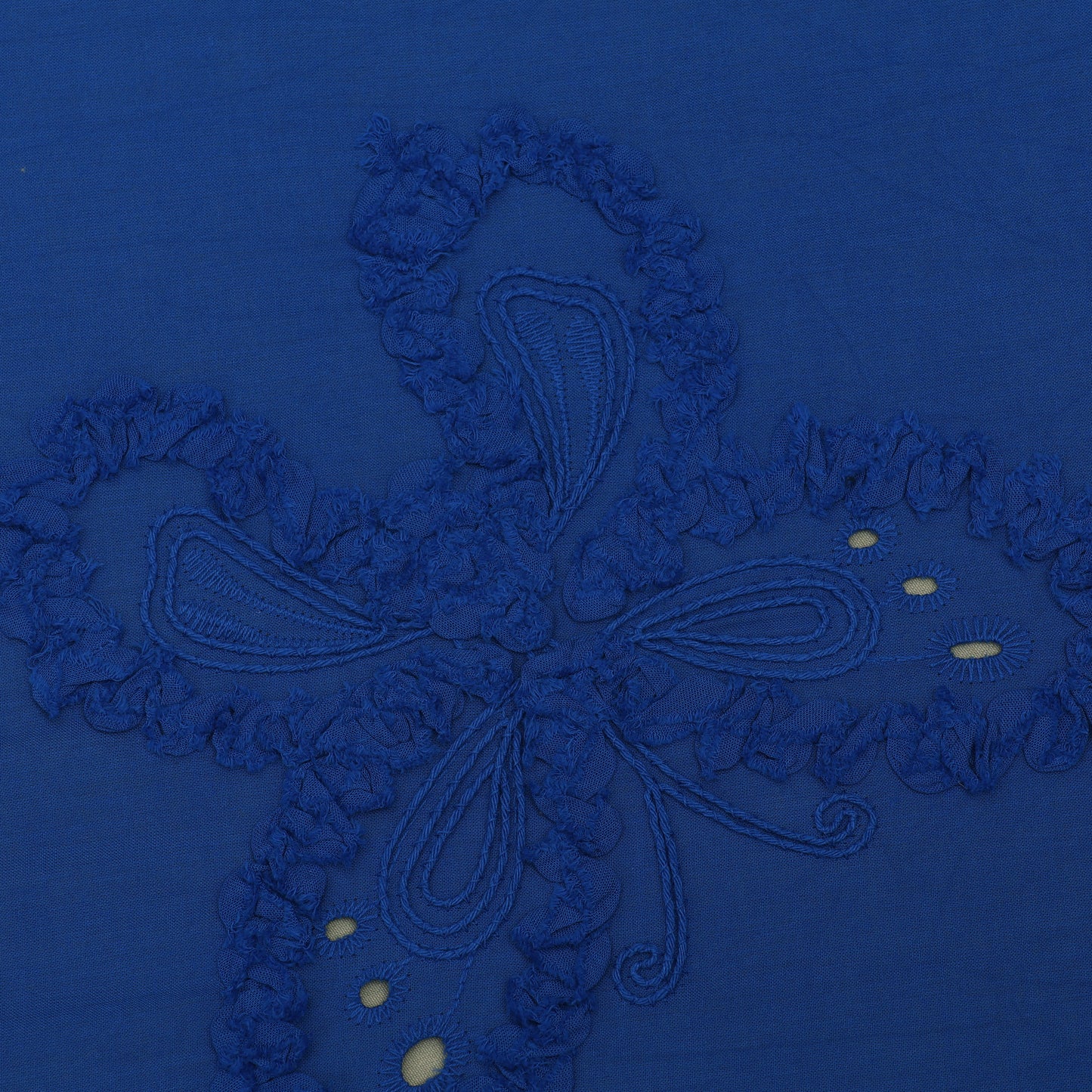 Chanderi Embroidery Fabric