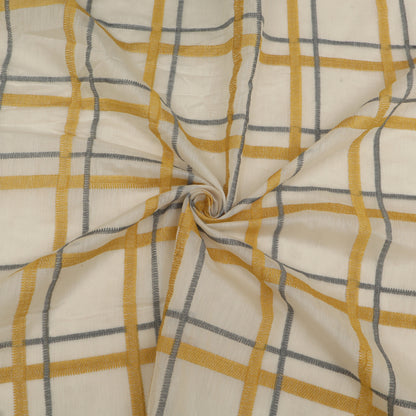 Chanderi Embroidery Fabric
