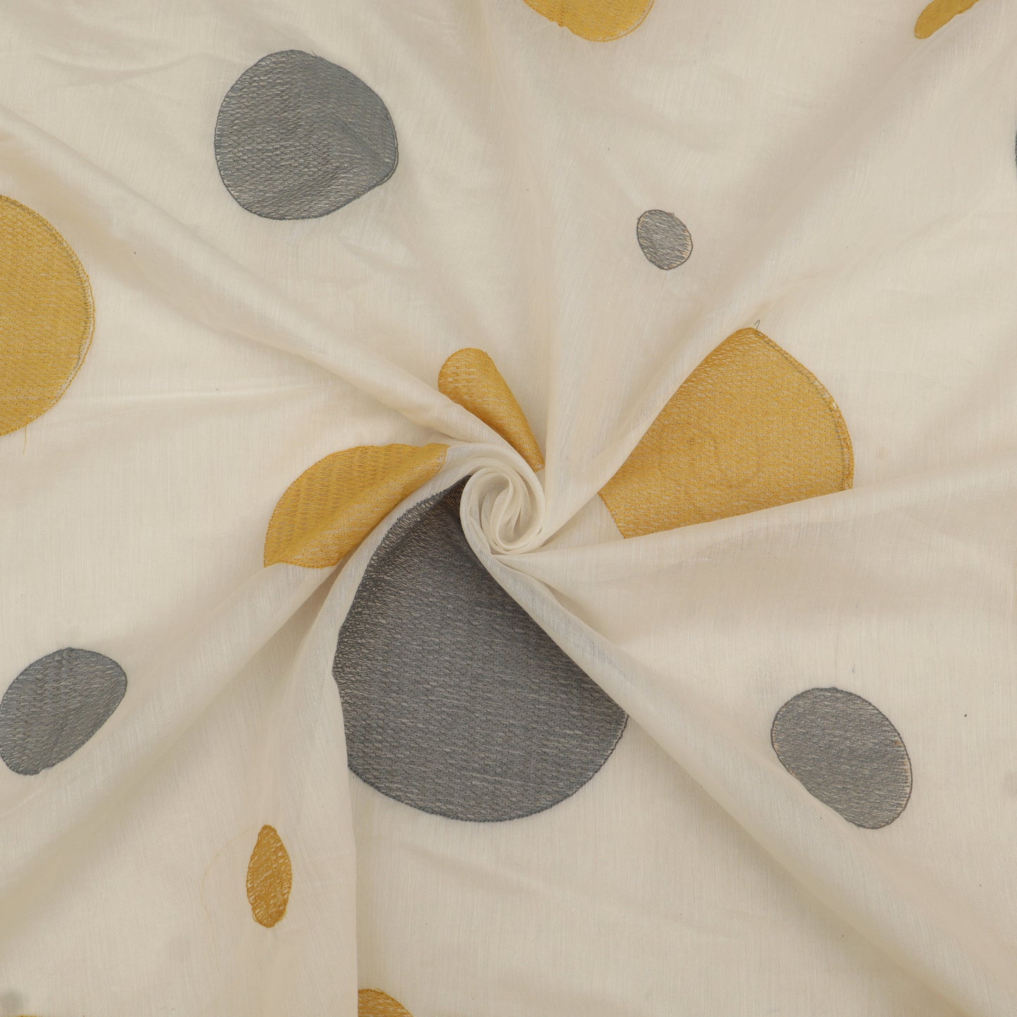 Chanderi Embroidery Fabric