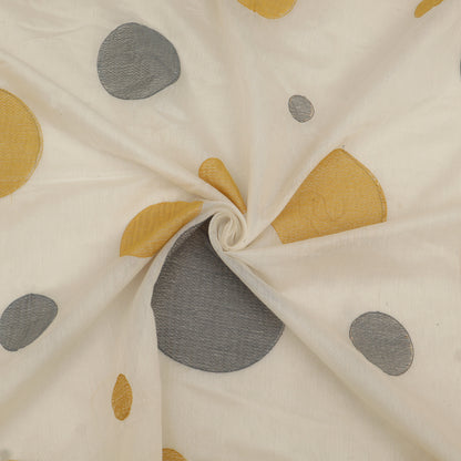 Chanderi Embroidery Fabric