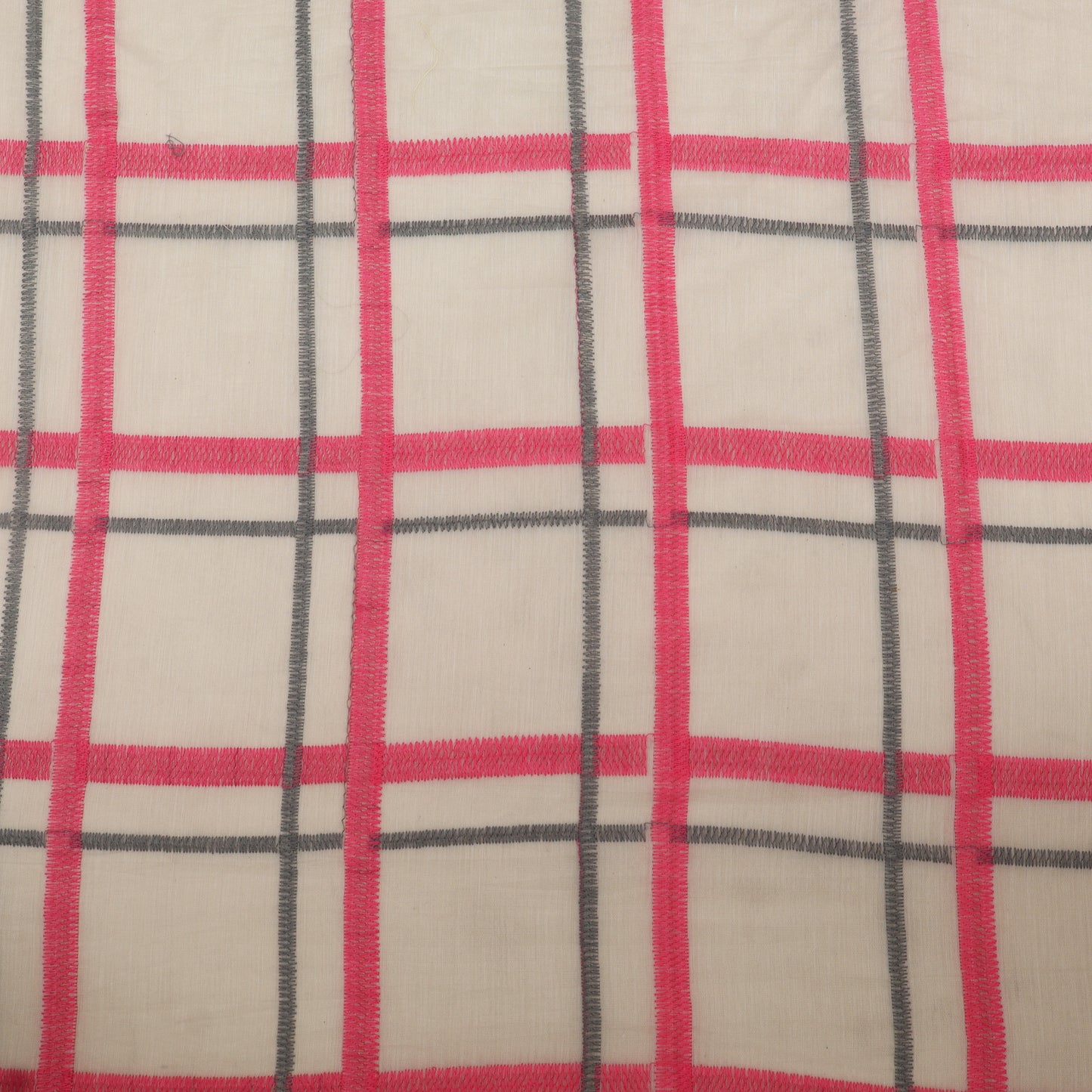 Chanderi Embroidery Fabric
