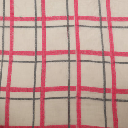 Chanderi Embroidery Fabric