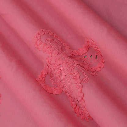 Chanderi Embroidery Fabric