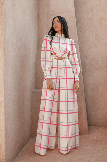 Chanderi Embroidery Fabric
