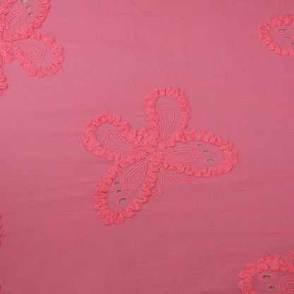 Chanderi Embroidery Fabric