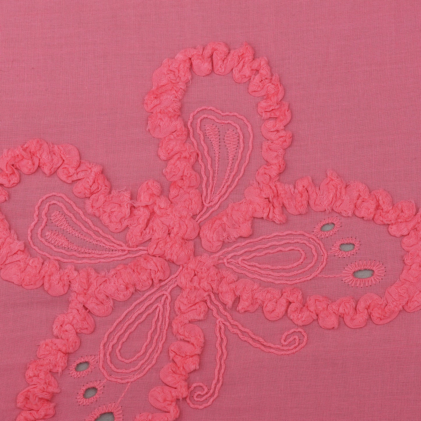 Chanderi Embroidery Fabric