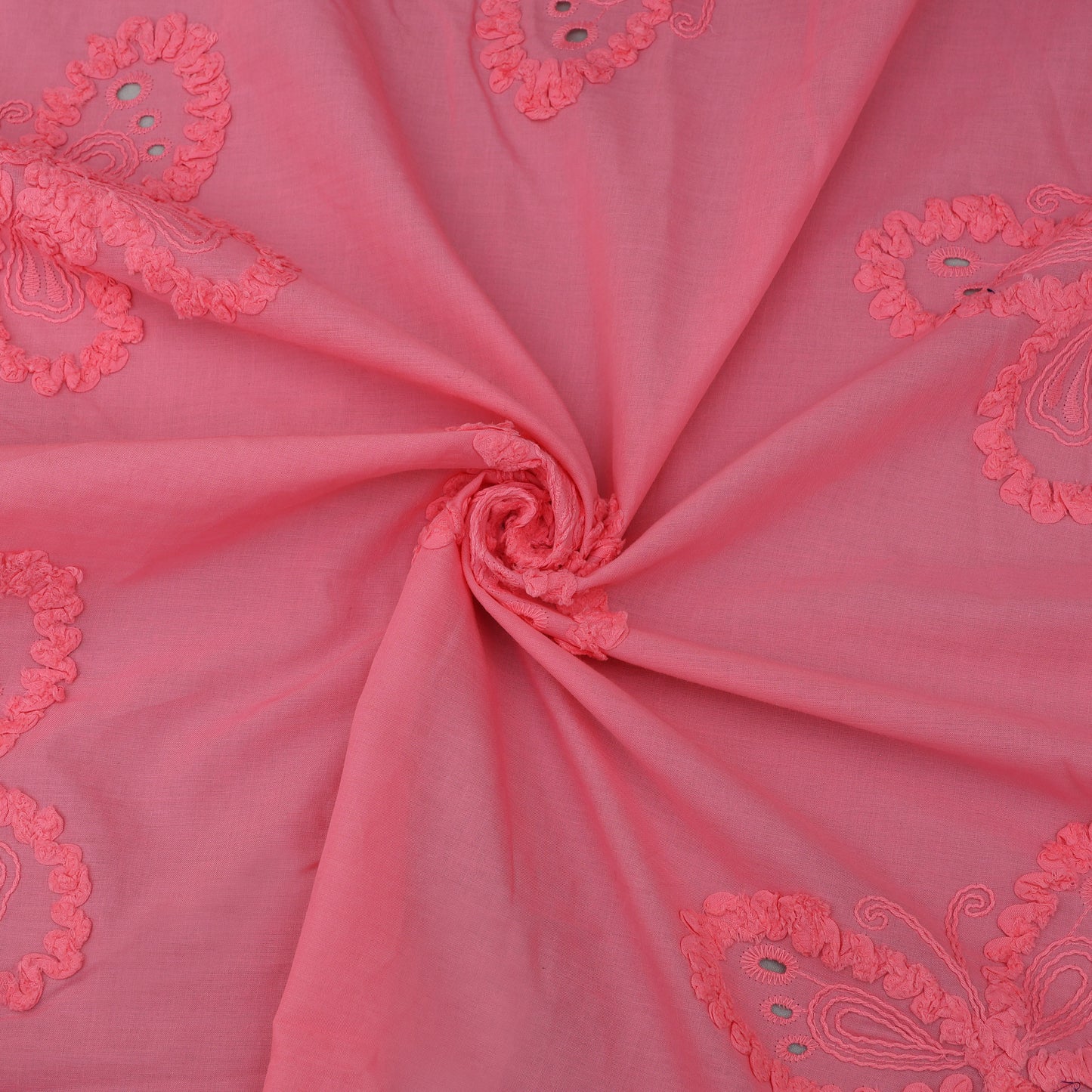 Chanderi Embroidery Fabric