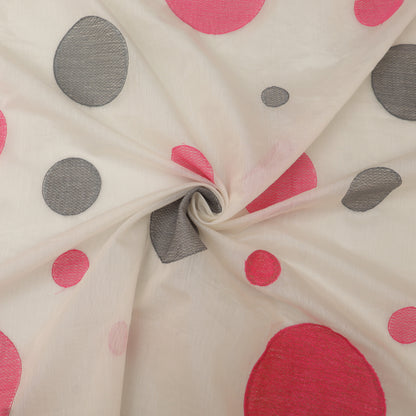 Chanderi Embroidery Fabric