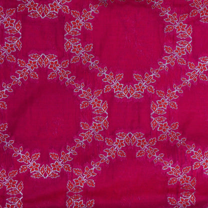 Rani Color Katan Meena  Brocade Fabric