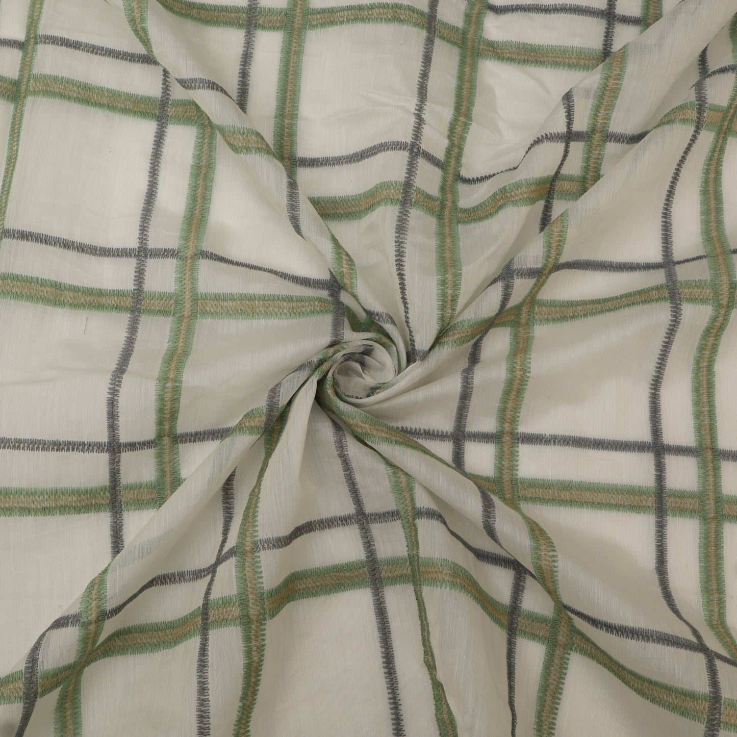 Chanderi Embroidery Fabric