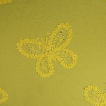 Chanderi Embroidery Fabric
