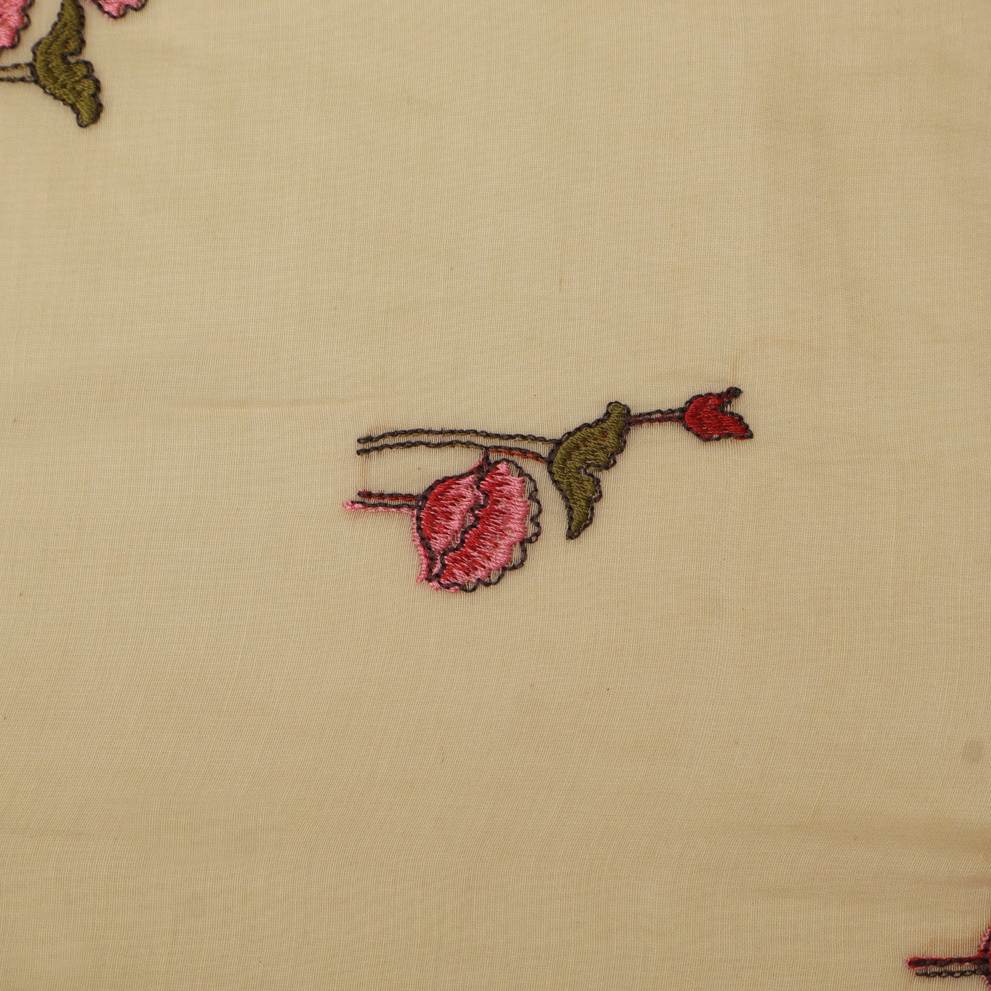 Chanderi Embroidery Fabric