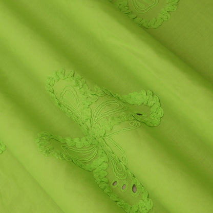 Chanderi Embroidery Fabric