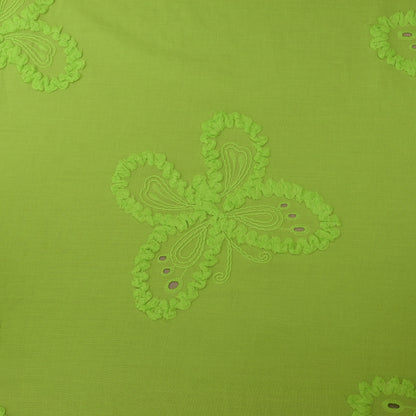 Chanderi Embroidery Fabric