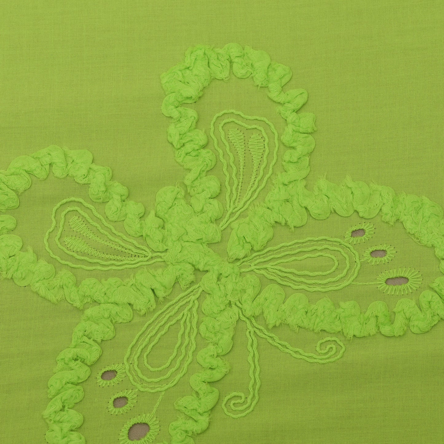 Chanderi Embroidery Fabric