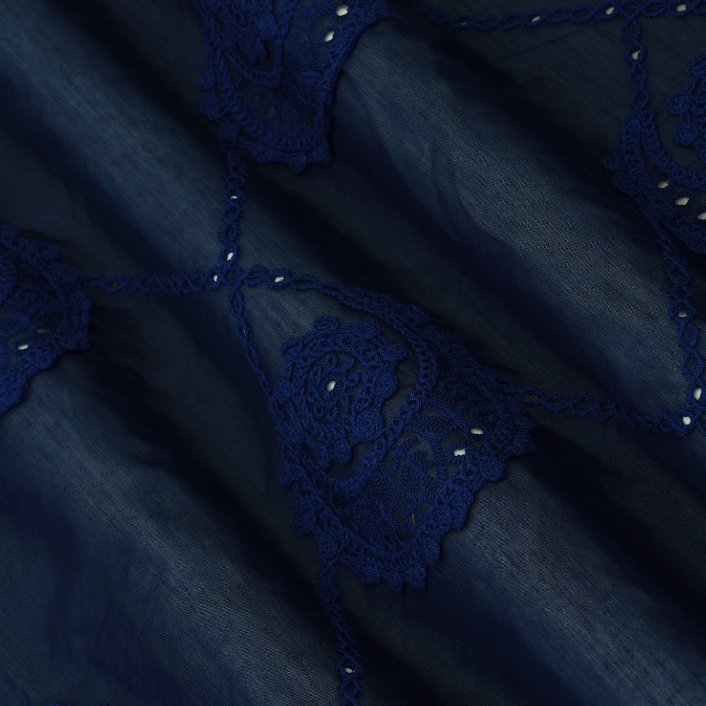 Chanderi Embroidery Fabric