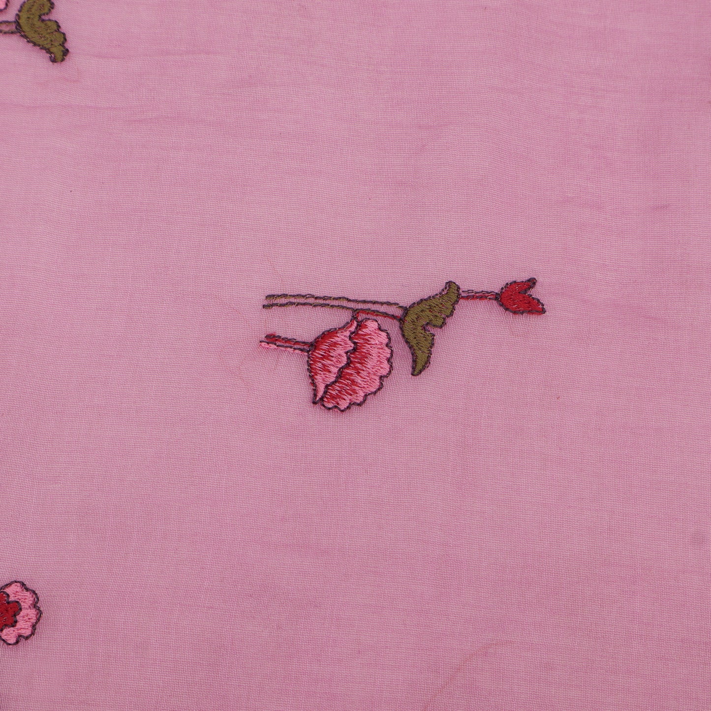 Chanderi Embroidery Fabric