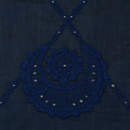 Chanderi Embroidery Fabric